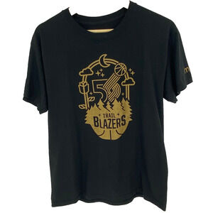 Men's Sz MEDIUM M NBA Portland PDX Trailblazers Moda T-Shirt Hanes , 428